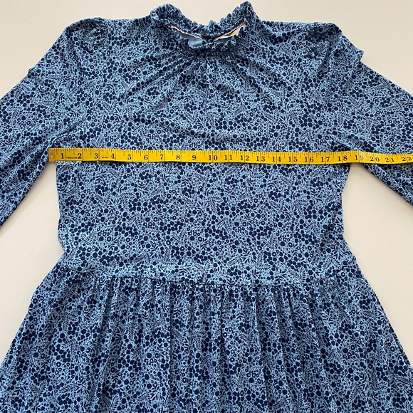 Boden Clara Jersey Dress Frost Blue Size 12 - Picture 12 of 15